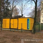 AKSA AP dyzelinis elektros generatorius įrengtas Vilniuje
